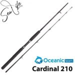 Καλάμι ψαρέματος καθετής κσι συρτής αφρού Oceanic Team Cardinal