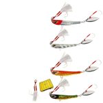 Πλάνοι Ψαρέματος NOEBY Casting Blade Jig Combo x4 και Θήκη τεχνητών M Sea Life Fishing - Image 2