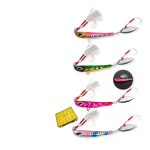 Πλάνοι Ψαρέματος NOEBY Casting Blade Jig Combo x4 και Θήκη τεχνητών M Sea Life Fishing - Image 2