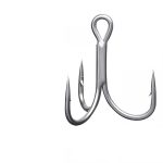 Σαλαγκιές NOEBY Hi Carbon Steel Japanese Treble Hook - Image 2