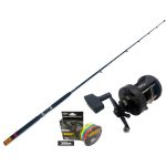Σετ Ψαρέματος Boat Fishing Καλάμι Five Stars και Μηχανισμός Oceanic Panda - Image 2