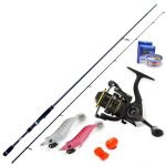 Σετ Ψαρέματος EGING Καλάμι Oceanic Mystic 2.50m E.W: 2.0 - 3.5 και Μηχανισμός RYOBI Virtus 2000 - Image 2