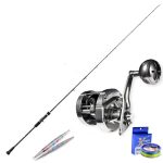 Σετ Ψαρέματος Slow Jigging NOEBY Καλάμι Leisure  και Μηχανισμός  Gainers - Image 2