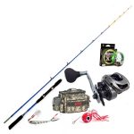 Σετ Ψαρέματος Tai Rubber Καλάμι Oceanic Maximo 1.90m / c.w:8-15lb Fuji Guides και Μηχανισμός NOEBY Nonsuch Max - Image 2