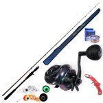 Σετ Ψαρέματος Tai Rubber Καλάμι Oceanic Tai Game και Μηχανισμό NOEBY 2000Z - Image 2