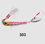 Πλάνοι Ψαρέματος NOEBY Casting Blade Jig Combo x4 και Θήκη τεχνητών M Sea Life Fishing - Image 12