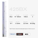 Καλάμι Ψαρέματος Surf Casting NOEBY Surf Master 4.25AX c.w:100-250gr 425BX c.w: 80-220gr - Image 4