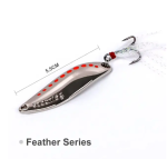 Κουταλάκια Ψαρέματος NOEBY Metal Spoon Fishing 5.5cm / 10gr - 15gr - 20gr - Image 4