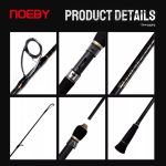 Σετ Ψαρέματος Slow Jigging Καλάμι NOEBY LEISURE 1.96m C.W: 30 - 260gr και Μηχανισμός NOEBY NONSUCH 1200P Max Drag 25kg - Image 11