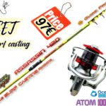 Σετ Ψαρέματος Surf Casting Καλάμι Oceanic Assasin και Μηχανισμό Oceanic Atom