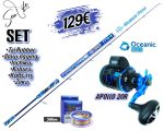 Σετ Ψαρέματος ALL AROUND FISHING BOAT Oceanic Καλάμι FireForce και Μηχανισμός  Apollo