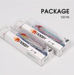 Combo x5  Πλάνοι Ψαρέματος NOEBY Metal Jig 21gr 28gr 40gr και Θήκη Μεταφοράς (M) Sea Life Fishing - Image 14