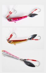 Πλάνοι Ψαρέματος NOEBY Casting Blade Jig Combo x4 και Θήκη τεχνητών M Sea Life Fishing - Image 6