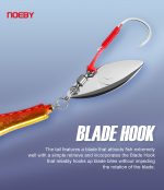 Πλάνος Ψαρέματος NOEBY Casting Blade Jig 21gr/ 28gr/40gr/60gr - Image 7