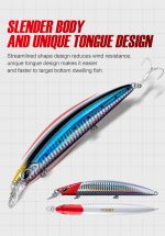 Τεχνητό Δόλωμα NOEBY Flatfish minnow 130Floating 13cm  23gr - Image 7