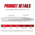 Πλάνος Ψαρέματος NOEBY Shore Jigging Stickbait 110mm 46gr - Image 11