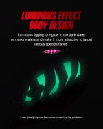 Πλάνος Ψαρέματος NOEBY 60gr / 80gr Artistic Metal Slow Jigging Lure + NOEBY Jigging Twin Assist Hook 2/0 - Image 9