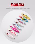 Πλάνος Ψαρέματος NOEBY 100gr/120gr/150gr/180gr Artistic Metal Slow Jigging Lure - Image 5
