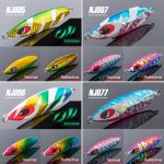 Πλάνος Ψαρέματος NOEBY 60gr / 80gr Artistic Metal Slow Jigging Lure + NOEBY Jigging Twin Assist Hook 2/0 - Image 4