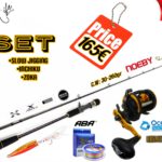 Σετ Ψαρέματος Slow Jigging Καλάμι NOEBY Leisure και Μηχανισμό Oceanic Hermes
