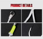 Πλάνος Ψαρέματος NOEBY 60gr / 80gr Artistic Metal Slow Jigging Lure + NOEBY Jigging Twin Assist Hook 2/0 - Image 33