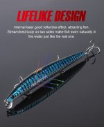 Τεχνητό Δόλωμα NOEBY Slim Minnow 130mm 12g Floating Long Casting Jerkbait - Image 8