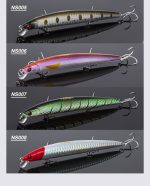 Τεχνητό Δόλωμα NOEBY Slim Minnow 130mm 12g Floating Long Casting Jerkbait - Image 3