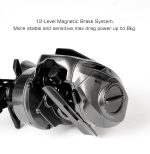 Μηχανισμός Ψαρέματος Tai Rubber Καθετής  Bait Casting NOEBY MAX - Image 7