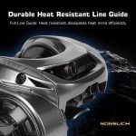 Σετ Ψαρέματος Tai Rubber Καλάμι Oceanic Maximo 1.90m / c.w:8-15lb Fuji Guides και Μηχανισμός NOEBY Nonsuch Max - Image 8