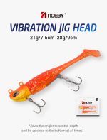 Noeby Vibration Jig Head Σιλικόνη 7.5cm 21gr - Image 5