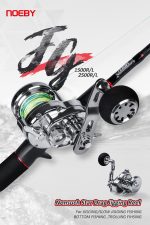 Σετ Ψαρέματος Slow Jigging Ζοκα Καλάμι NOEBY LEISURE 1.96m C,W: 30-260 / 100 - 350gr και Μηχανισμός NOEBY JG 1500 / 2500 Max Drag 15kg / 25kg - Image 2
