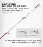 Σετ Ψαρέματος Tai Rubber Slow Jigging Καλάμι NOEBY K5 R 1.83m  c.w:30 - 300gr  95% Carbon και Μηχανισμός NOEBY NONSUCH 1200P Max Drag 25kg - Image 8