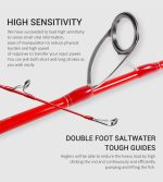 Σετ Ψαρέματος Trolling - Jigging - Ζόκα Καλάμι Noeby K5 Leisure Jigging Rod 1.83m και Μηχανισμός NOEBY INFINITE SW 14000-20000 Max Drag 30kg - Image 8