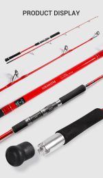 Σετ Ψαρέματος Jigging Trolling Καλάμι NOEBY LEISURE K5 Jigging 1.83m C.W: 120-260gr  / 200-500gr και Μηχανισμός NOEBY LEGEND 7 6000 Max Drag 25kg - Image 2