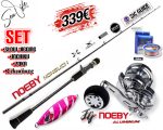 Σετ Ψαρέματος Slow Jigging NOEBY Καλάμι Nonsuch Και Μηχανισμός  JG 1500