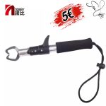 Noeby 22cm Fishing Gripper Portable Stainless Steel Fish Lip Controller Handle Grab Fishing Tackle Plier Holder for Fishing Tool
