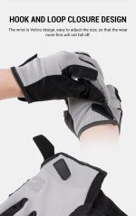 Γάντια Ψαρέματος NOEBY Full Finger Color: Grey / Size: M / L / XL - Image 11