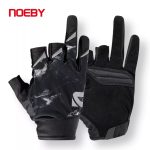 Γάντια Ψαρέματος NOEBY 3 Half Finger Color: Black / Size: M / L