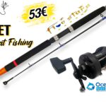 Σετ Ψαρέματος Boat Καλάμι Five Stars και Μηχανισμός Oceanic Panda