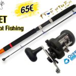 Σετ Ψαρέματος Boat Καλάμι Five Stars και Μηχανισμός Oceanic Spider