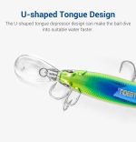 Τεχνητό Δόλωμα NOEBY Heavy Minnow ELECTROPLATING 110mm 36gr - Image 4