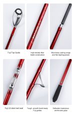 NOEBY INFINITE Surf Casting Rod 99% Carbon / 4.28m / C.W: 100-260gr / 5+1 Fuji Guides - Image 12