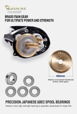 Μηχανισμός Ψαρέματος Bait Casting NOEBY THUNDER LEISURE - Image 8