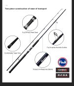 Σετ Ψαρέματος Shore Jigging Καλάμι NOEBY GAINERS 2.75m cw Max 110gr / Max 160gr και Μηχανισμός NOEBY INFINITE POWER 8000 / 10000 Max Drag 20kg - Image 10