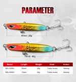 Πλάνος Ψαρέματος NOEBY INNOVATION METAL JIG 60mm 28gr - Image 3