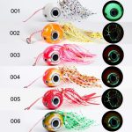 Combo Τεχνητών Tai Rubber NOEBY Free Slide Jig  και Θήκη Μεταφοράς Sea Life Fishing - Image 9