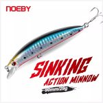 Τεχνητό Δόλωμα NOEBY Sinking Action Minnow 90mm 29gr