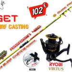 Σετ Ψαρέματος Surf Casting Καλάμι Oceanic Assasin 4.20m και Μηχανισμός RYOBI VIRTUS 7000