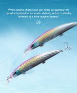 Τεχνητό Δόλωμα NOEBY Floating Minnow 110F 19gr / 11cm - Image 8