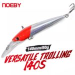 Ψαράκι Συρτής NOEBY Versatile Trolling Minnow 14 cm / 50gr Range: 7 - 9m Boat Speed: 3-9 Knot